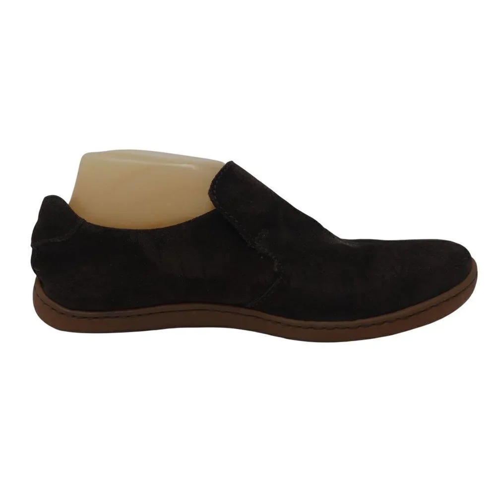 Born Galen‎ Loafers Shoes Mens 8 Brown Suede Slip On Comfort